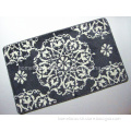 Flower Pattern Microfiber Bath Mat